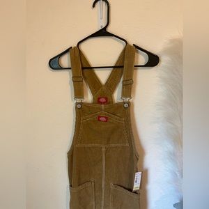 Dickies overall mini dress new w/ tags